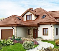 Praktična in prostorna hiša, tudi za večjo družino, z mansardo ter garažo s prednje strani